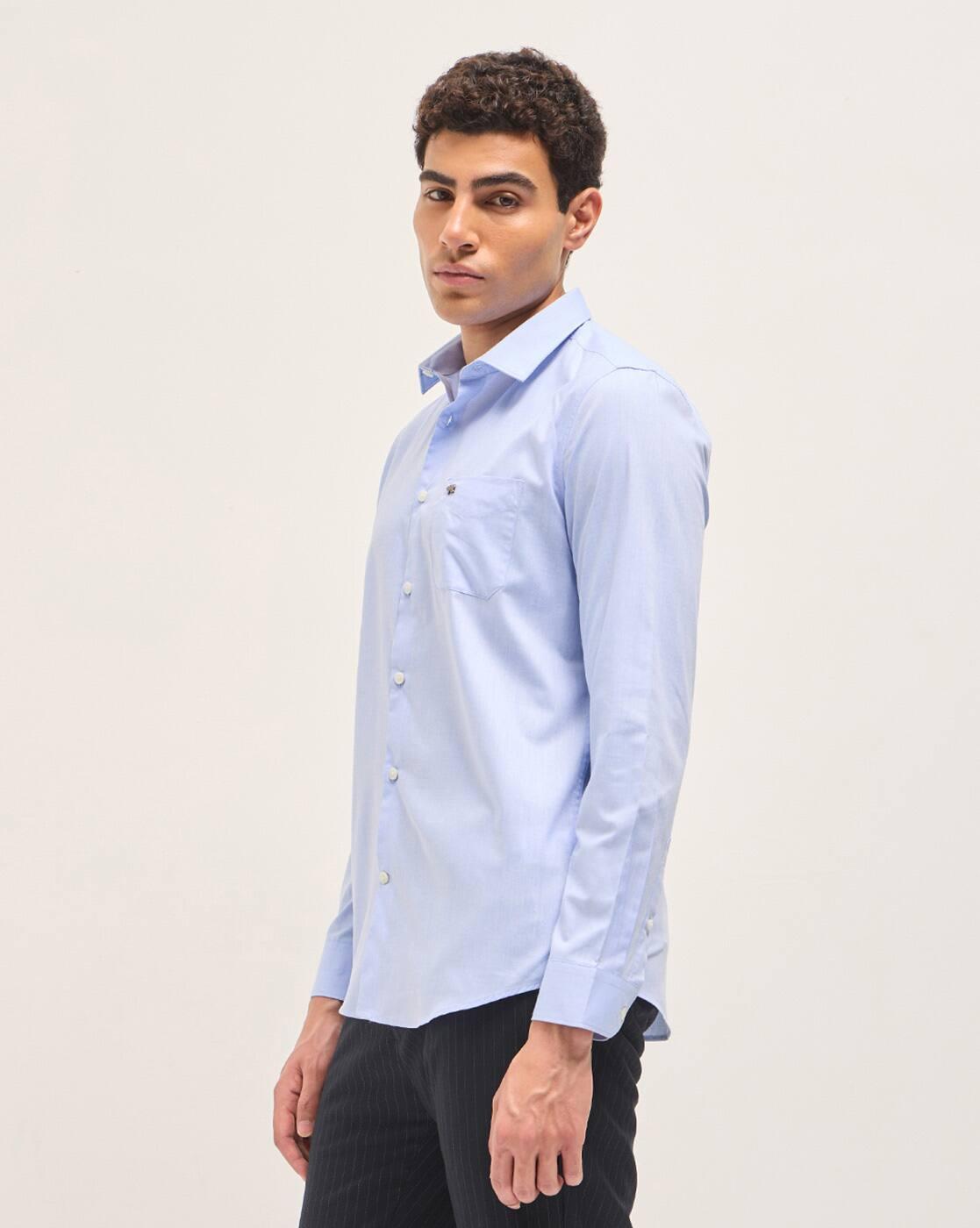 Tailored Fit Shirt with Patch Pocket