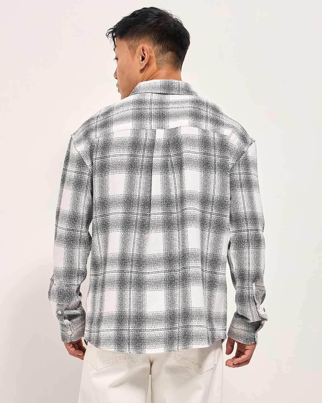 Cotton Checks Relaxed Fit Shirt
