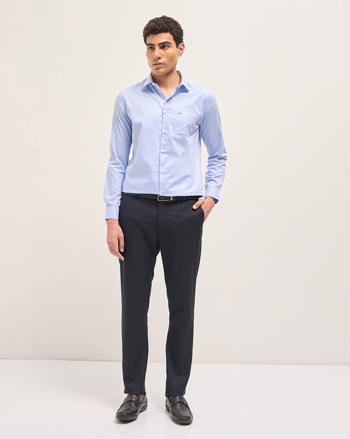 Tailored Fit Shirt with Patch Pocket