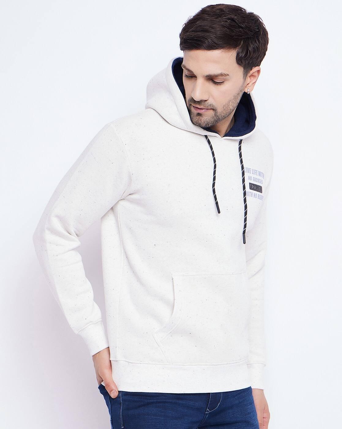Men Graphic Print Regular Fit Hoodie