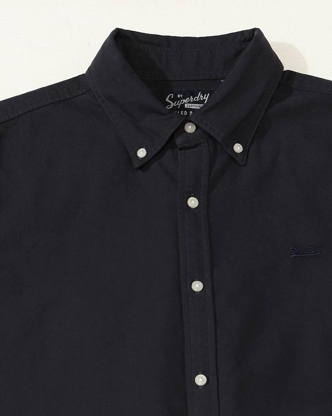 Short Sleeves Oxford Two Tone Shirt