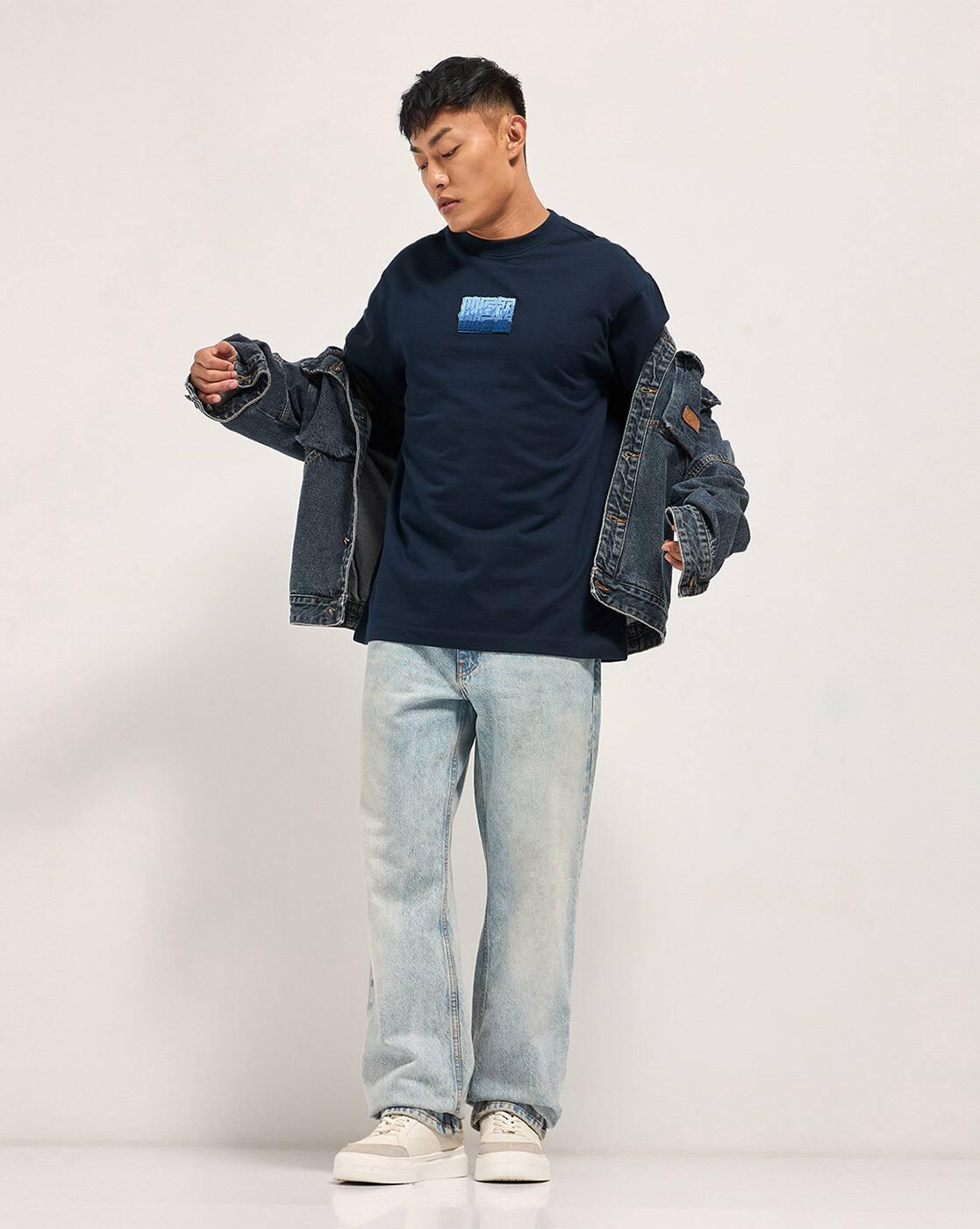 Oversized Fit Crew Neck T-shirt