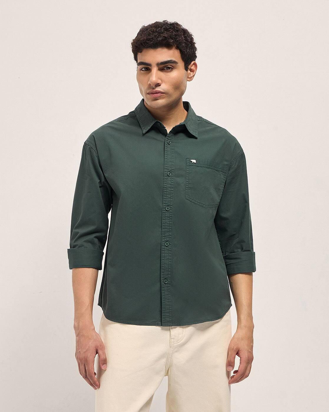 Cotton Relaxed Fit Shirt