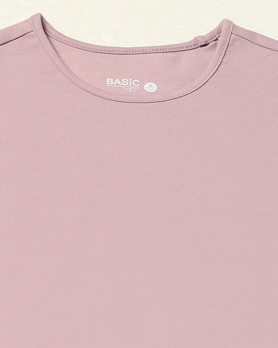 Women Round-Neck Regular Fit T-Shirt