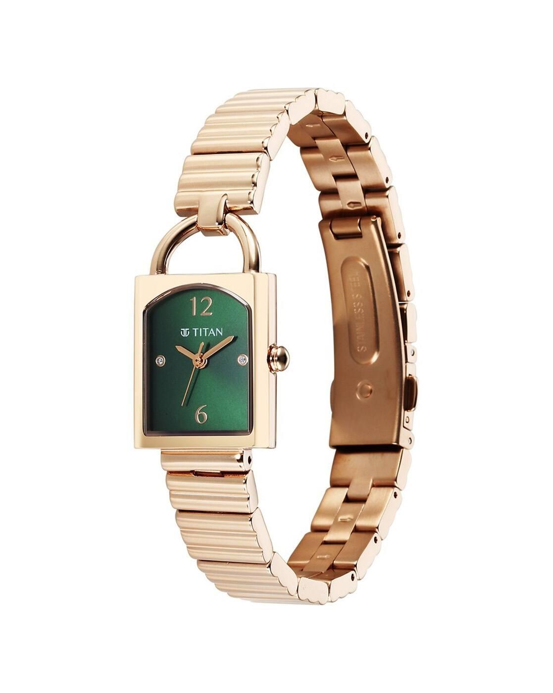Women Analogue Watch with Metal Strap-95303WM01