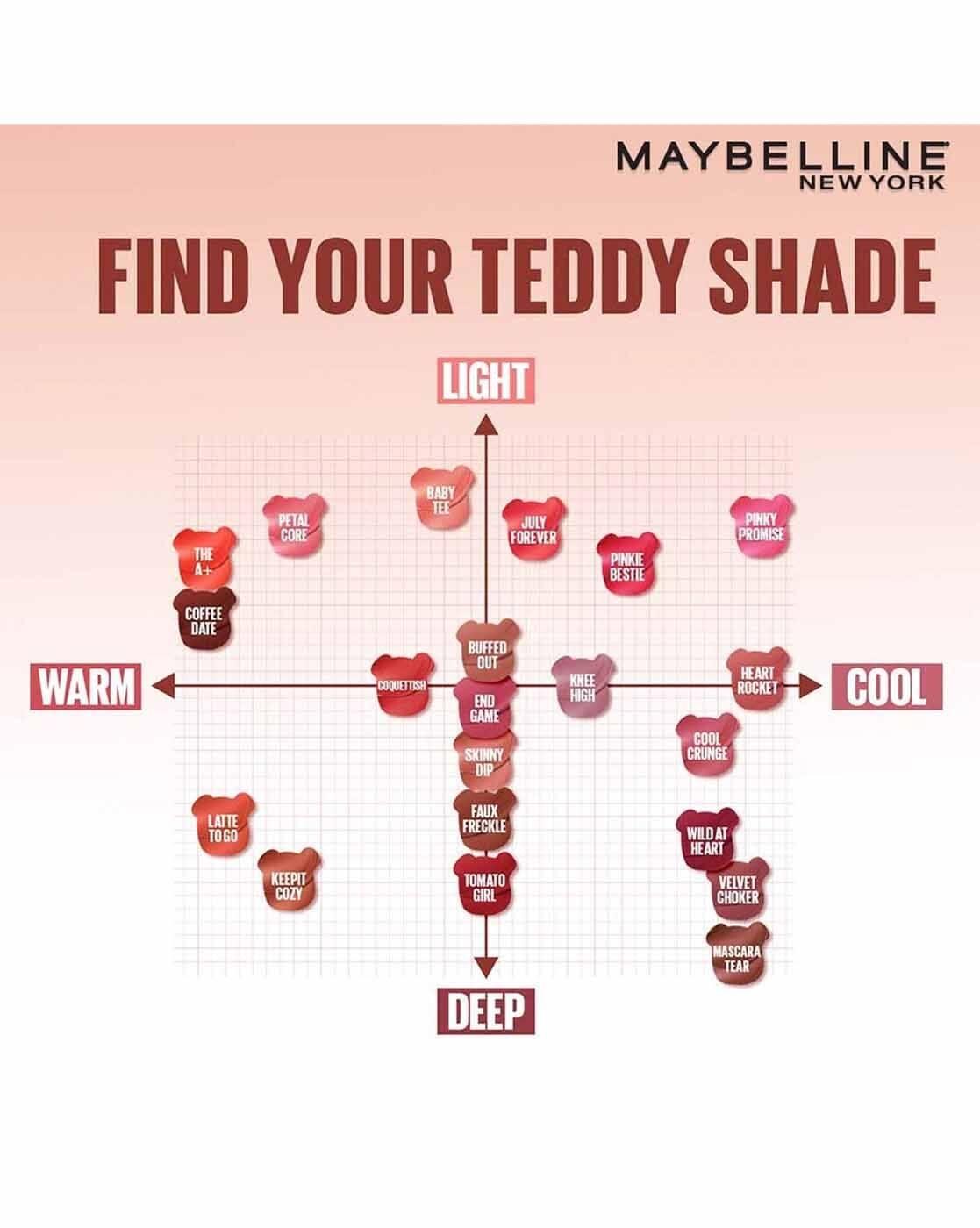 Superstay Teddy Tint Lip and Cheek Color - Wild At Heart