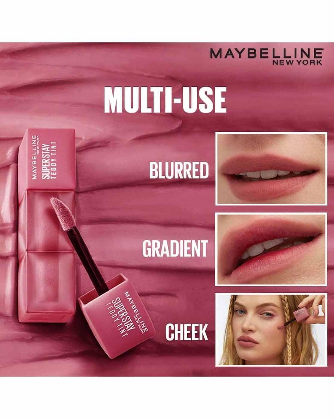Superstay Teddy Tint Lip and Cheek Color - Wild At Heart