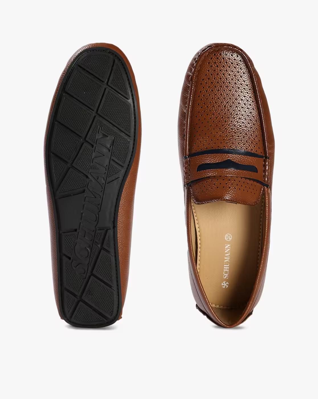 Men Low-Top Penny Loafers