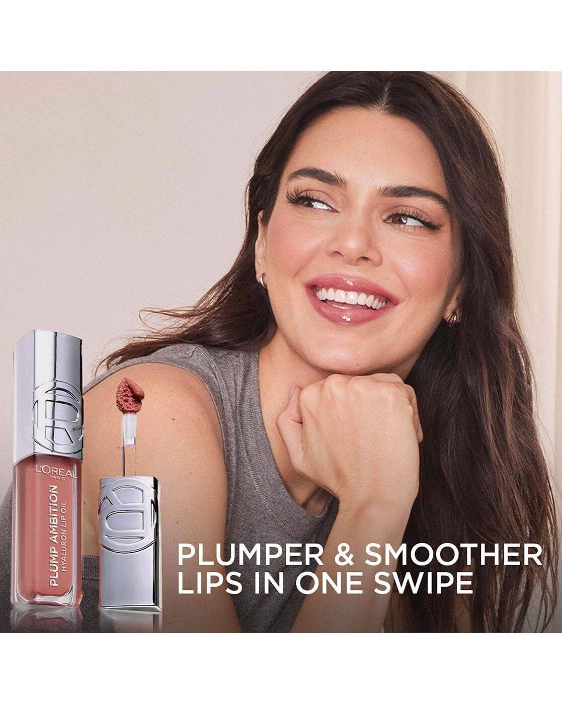 Plump Ambition Hyaluron Lip Oil - 650 Nude Macaron