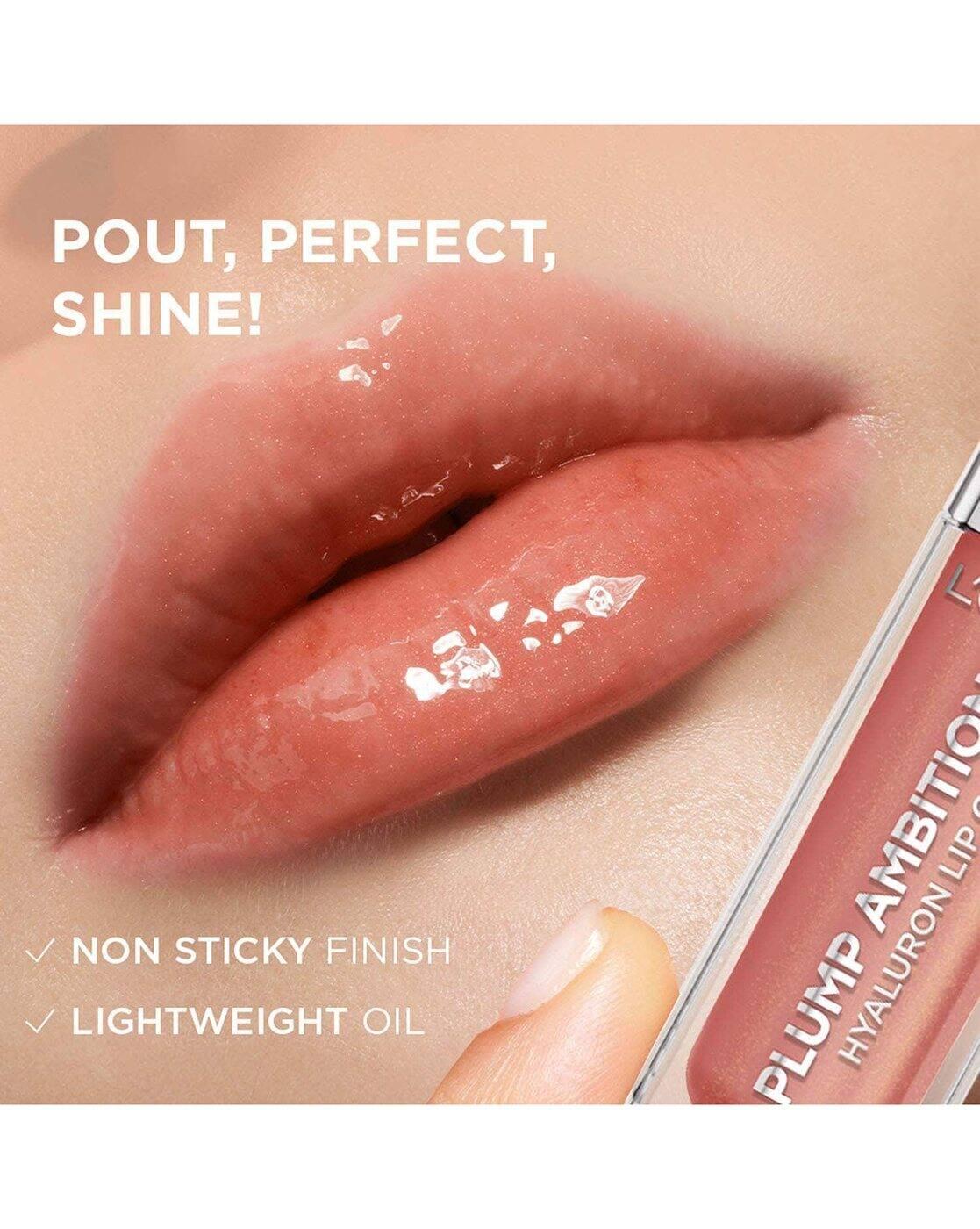 Plump Ambition Hyaluron Lip Oil - 650 Nude Macaron