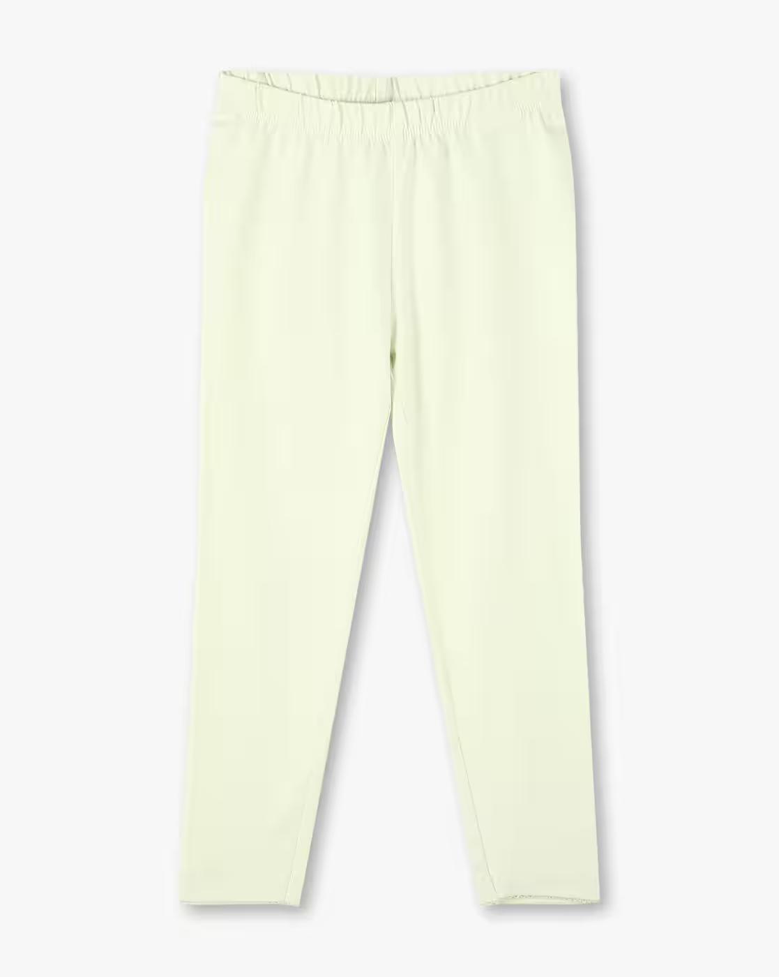 Mint green solid leggi, mint green, 5-6y