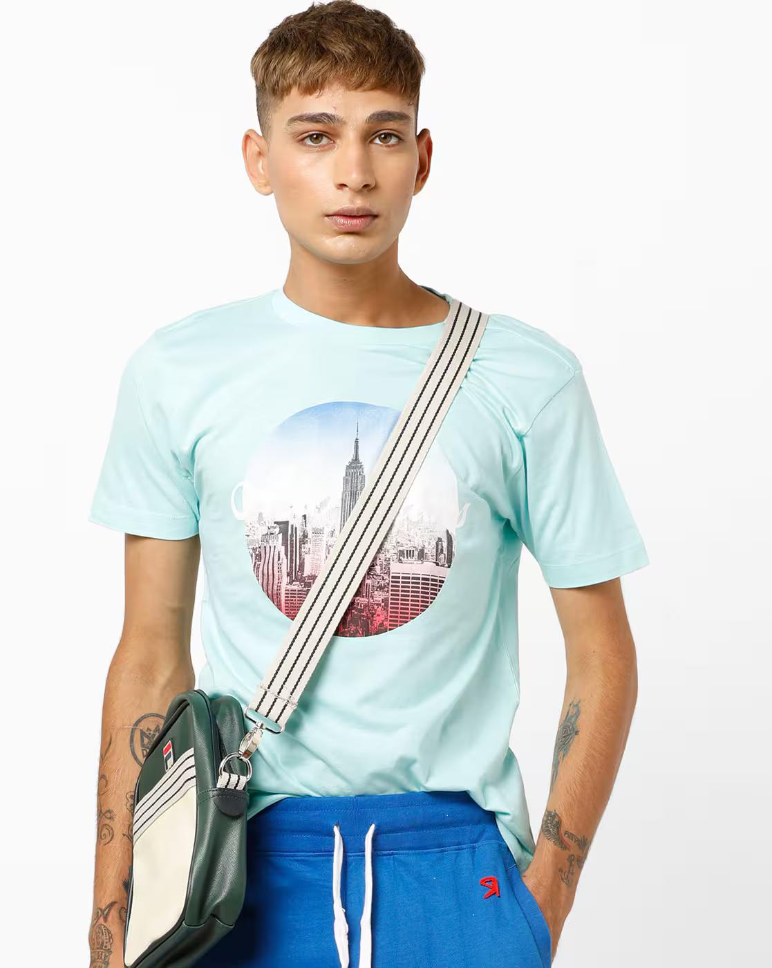 AOTSS191334458, AQUA BLUE, L