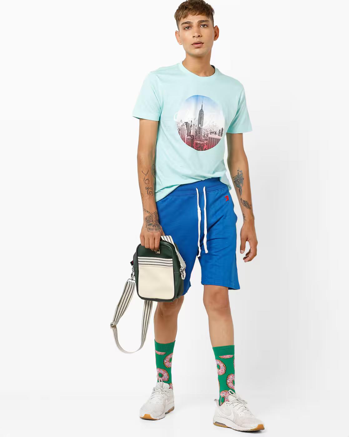 AOTSS191334458, AQUA BLUE, L