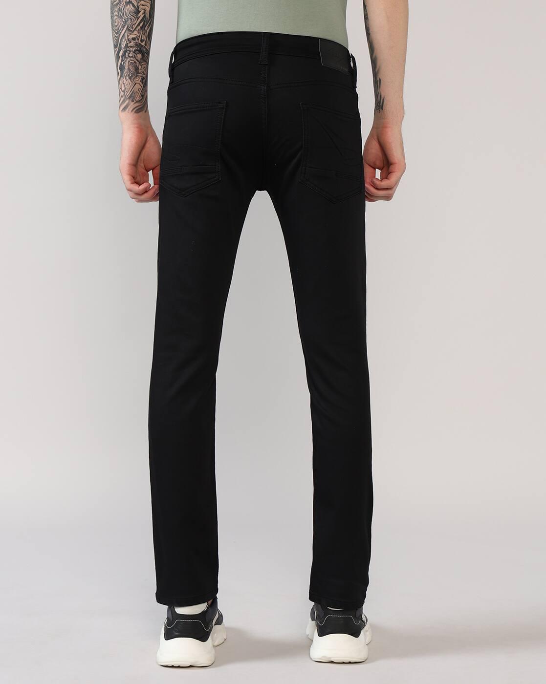 Men Low-Rise Slim Fit Jeans