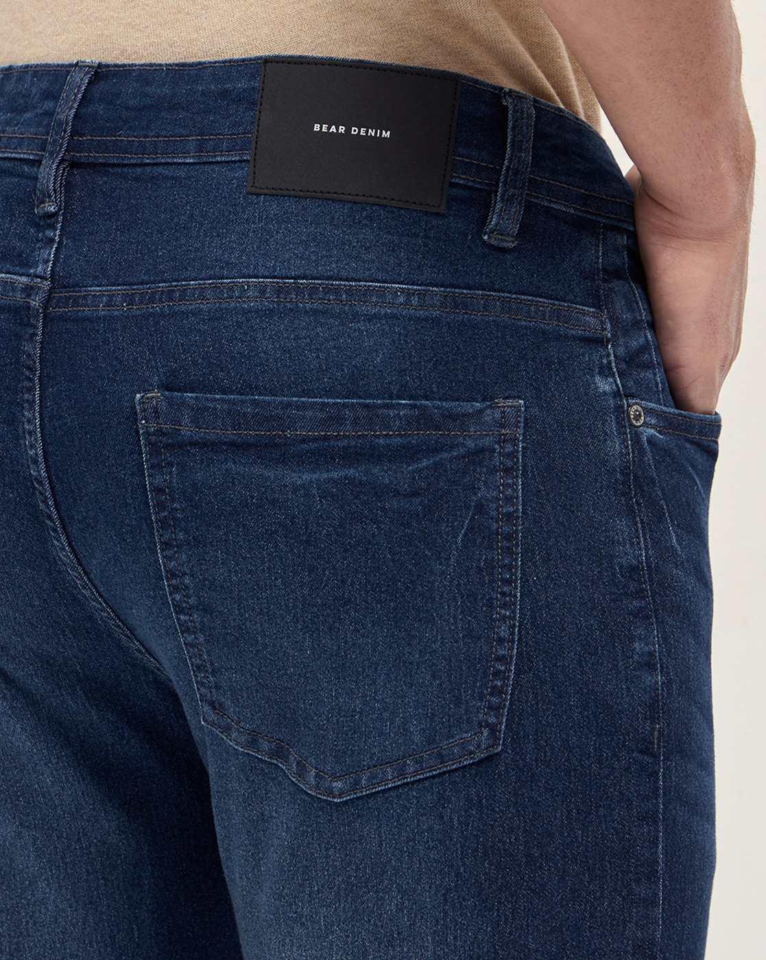 Men Mid Rise Slim Jeans