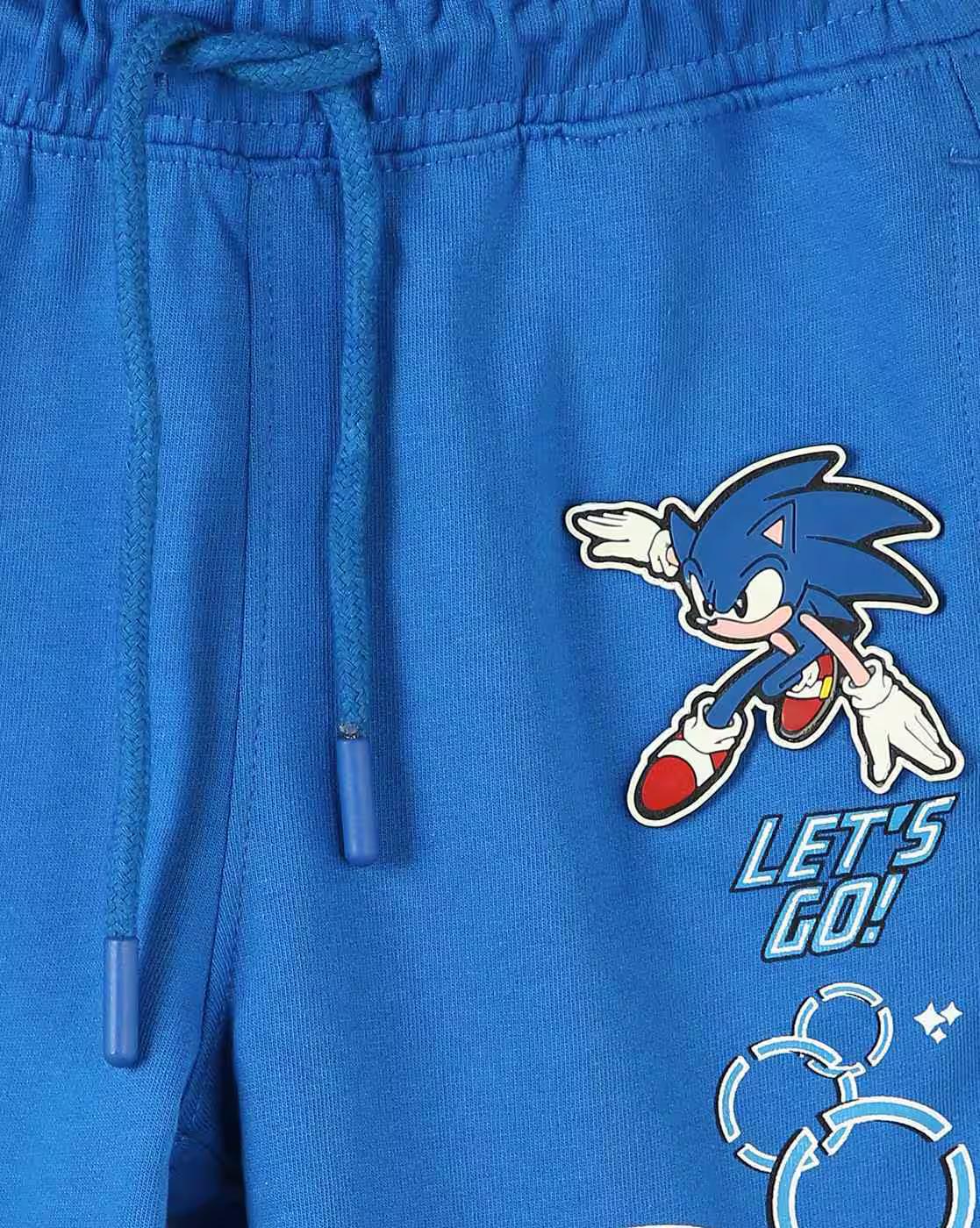 SONIC SHORT, BLUE, 7-8Y