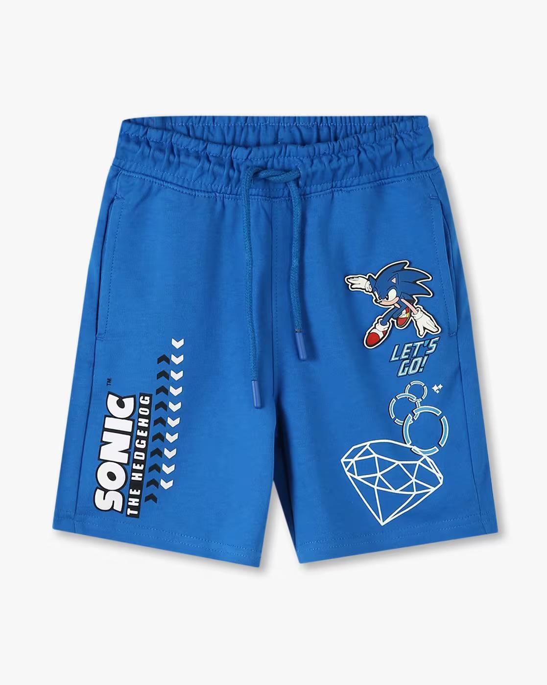 SONIC SHORT, BLUE, 7-8Y
