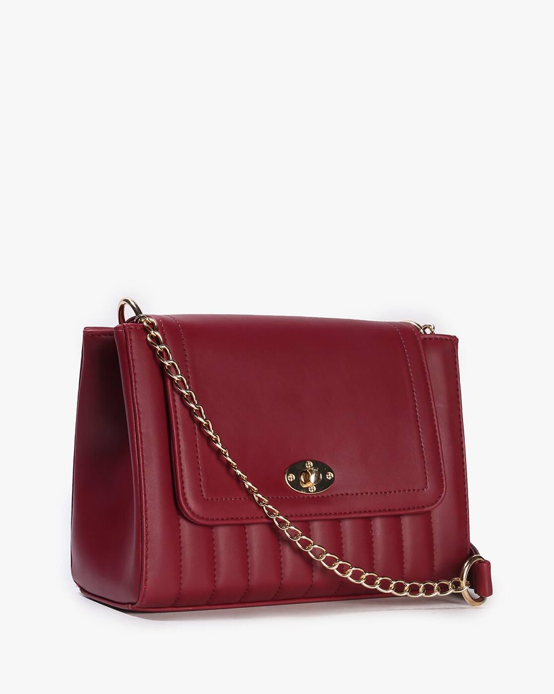 Women Sling Bag with Chain Strap