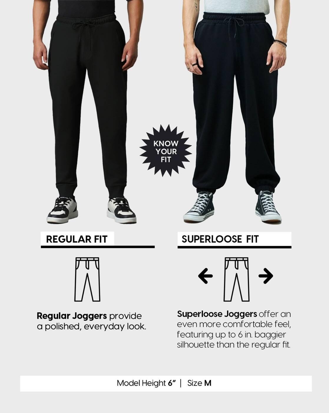 Men Ginger Root Super Loose Fit Cargo Joggers