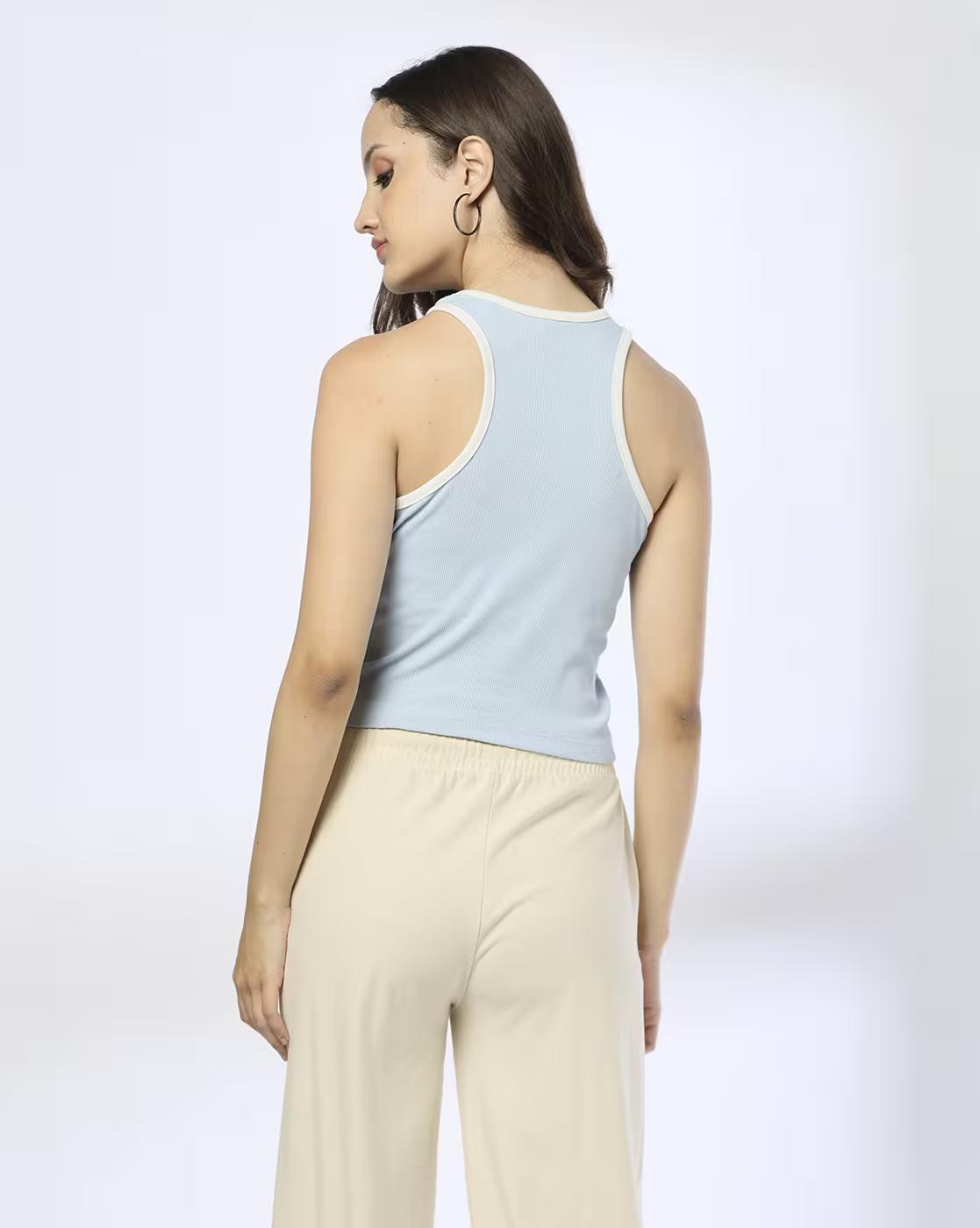 Women Ribbed Tank Top