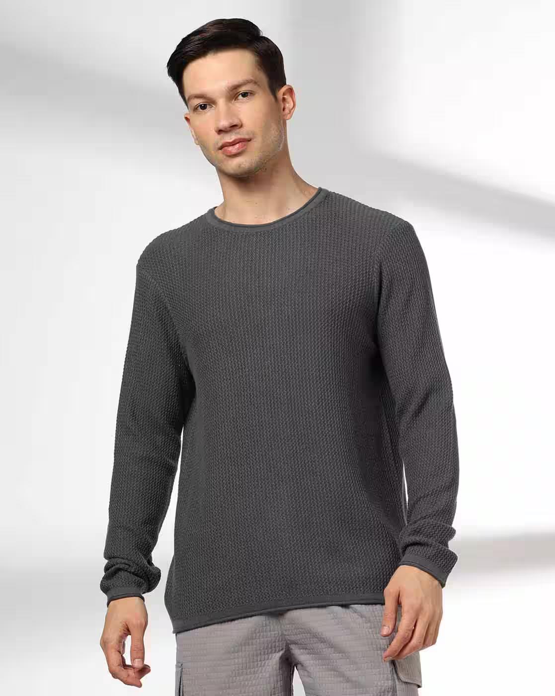 STR FS TWOFER  FLATKNIT, GREY, XXL