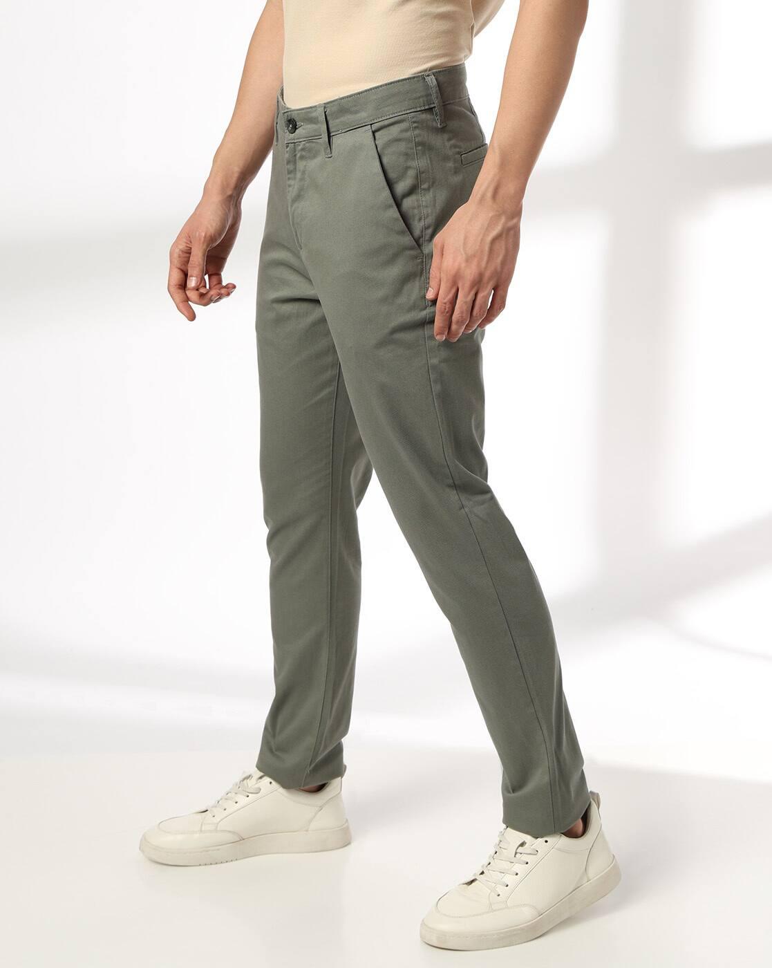 Men Mid-Rise Slim Fit Chinos