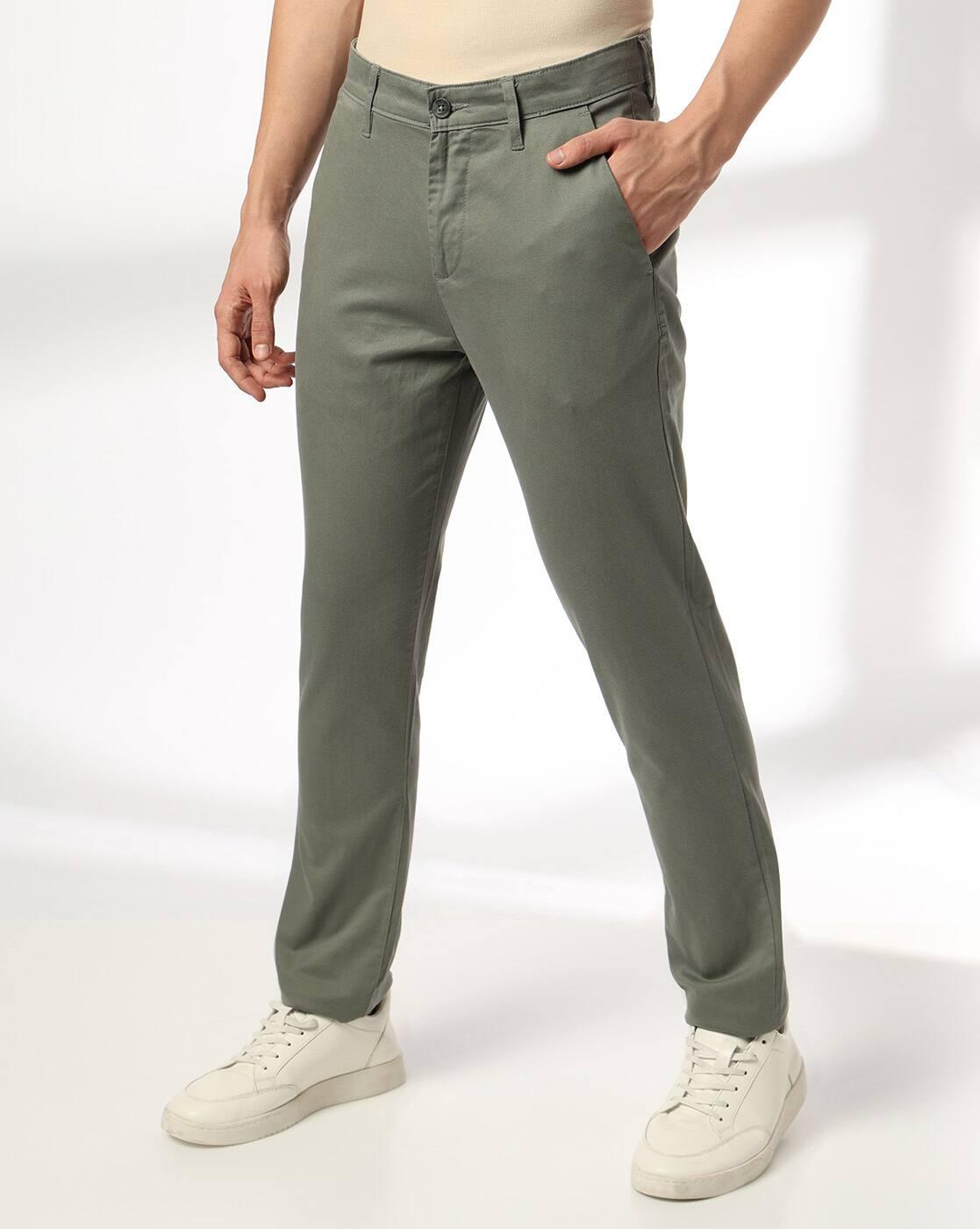 Men Mid-Rise Slim Fit Chinos
