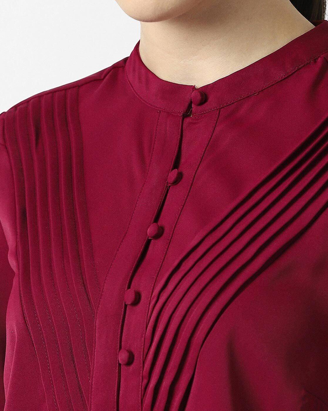 Women Regular Fit Collar Shirt