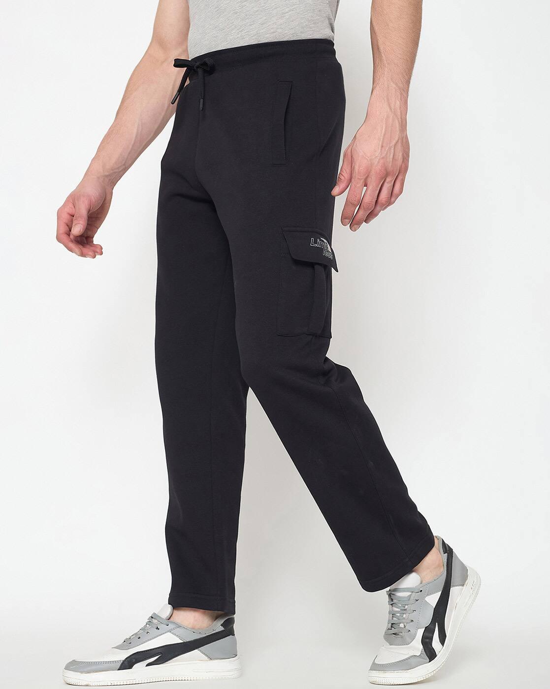 Men Mid-Rise Straight Track Pants