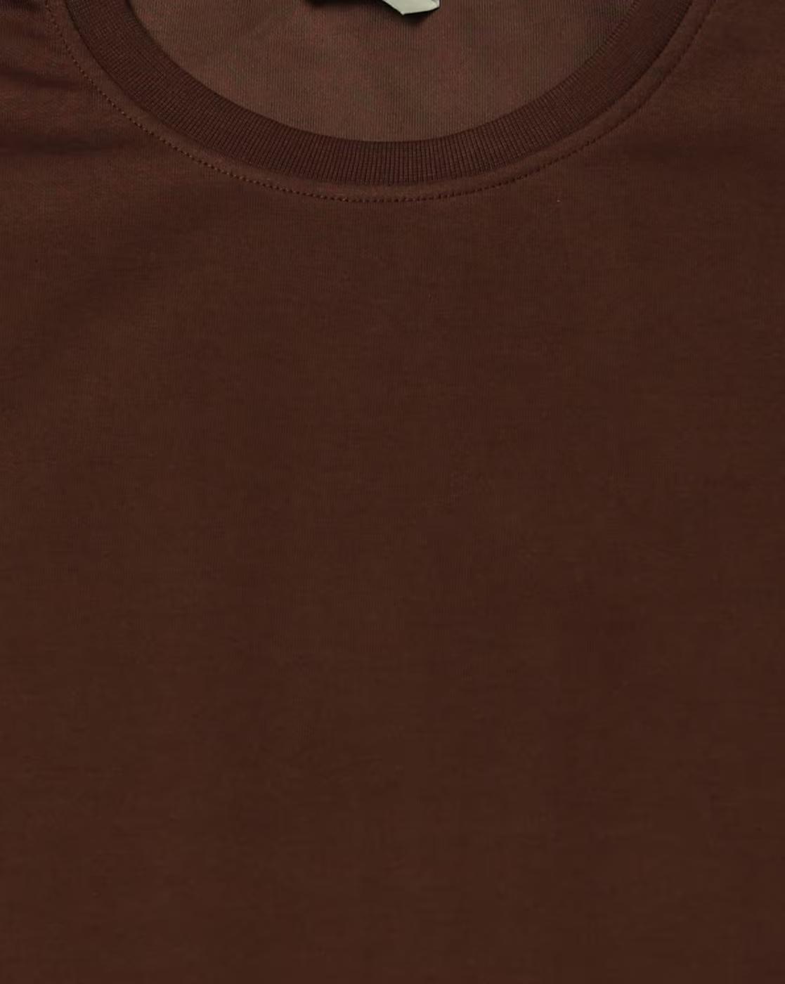 Men Regular Fit Crew-Neck T-Shirt