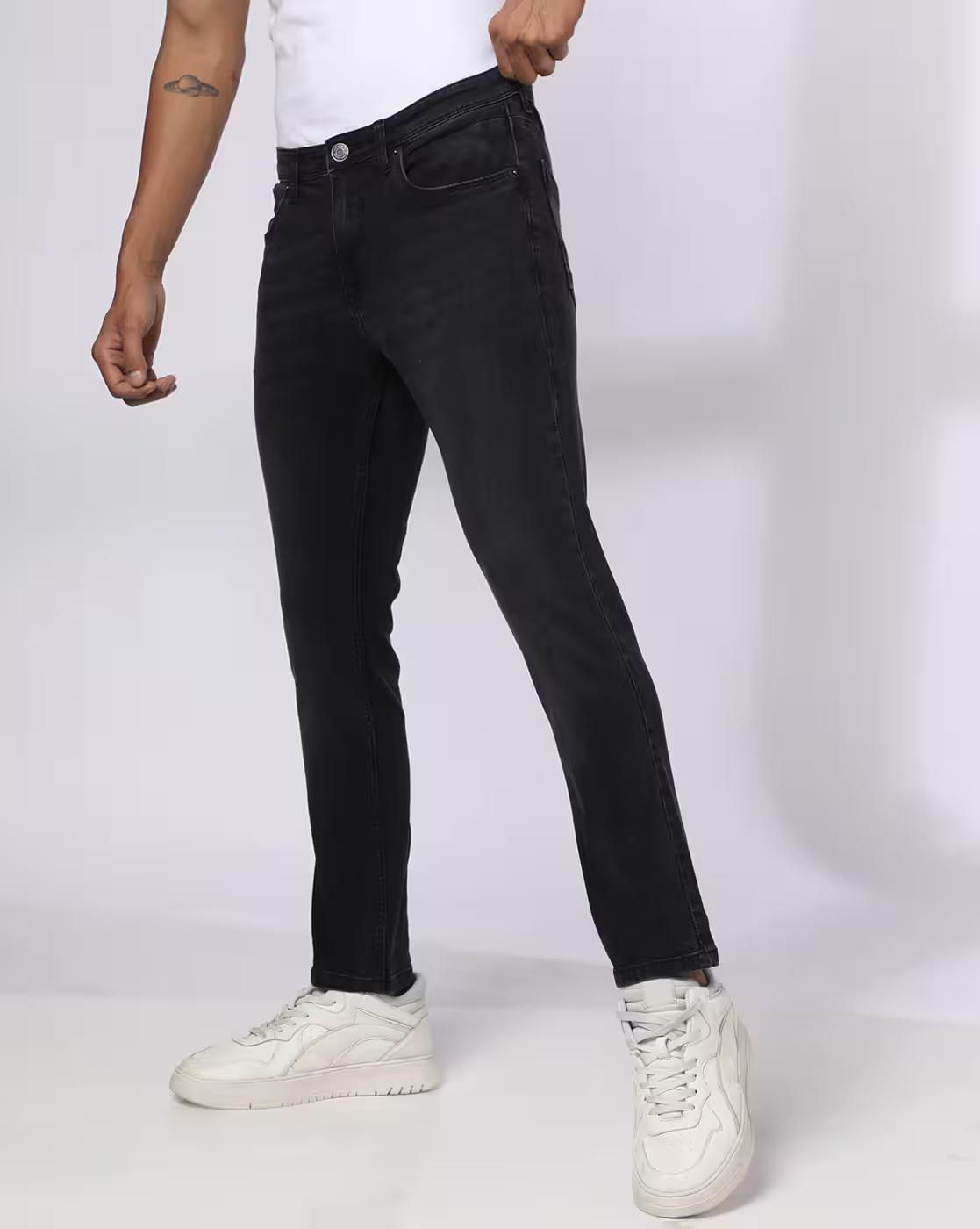 Men Mid-Rise Slim Fit Jeans
