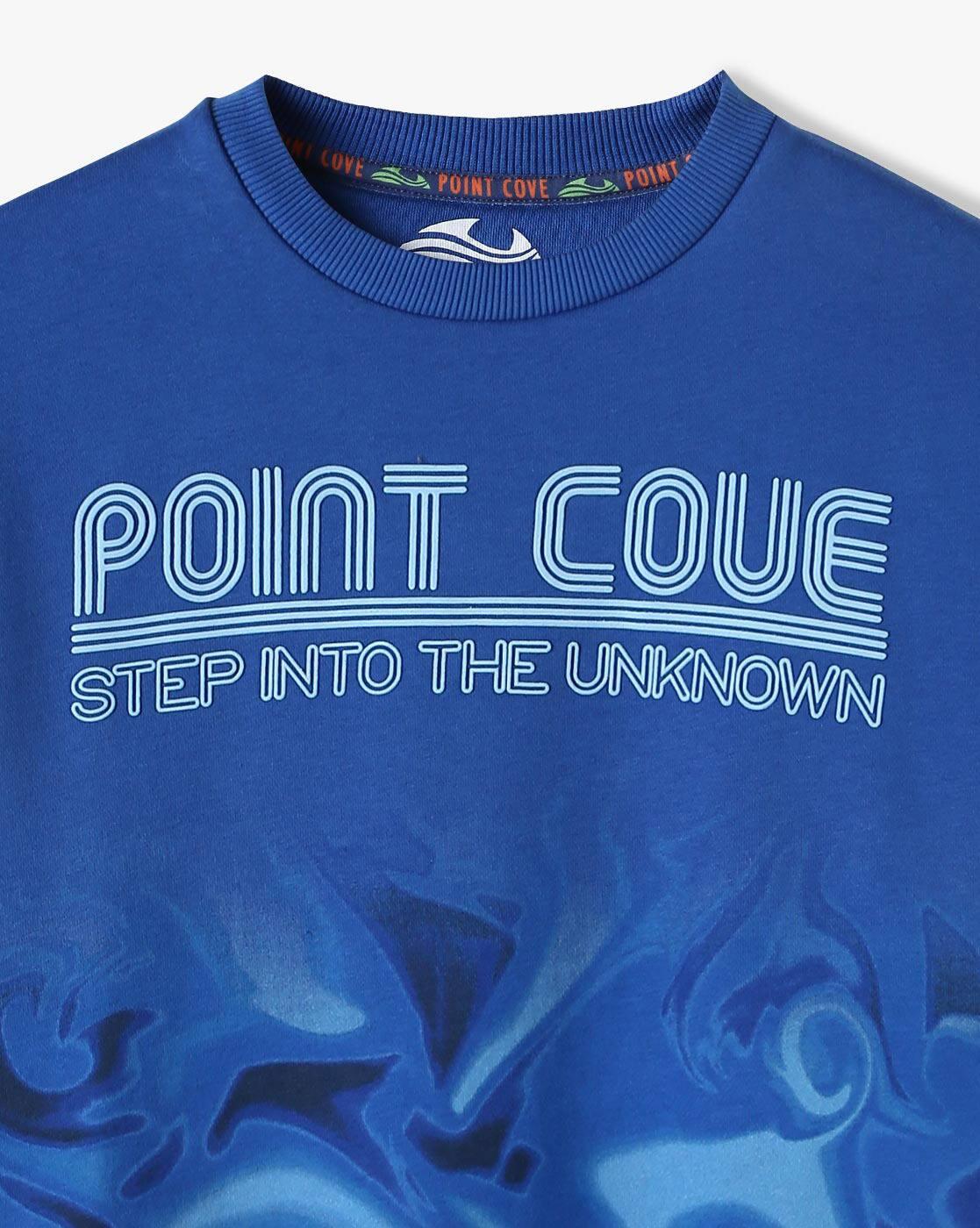 Boys Printed Regular Fit Sweatshirt