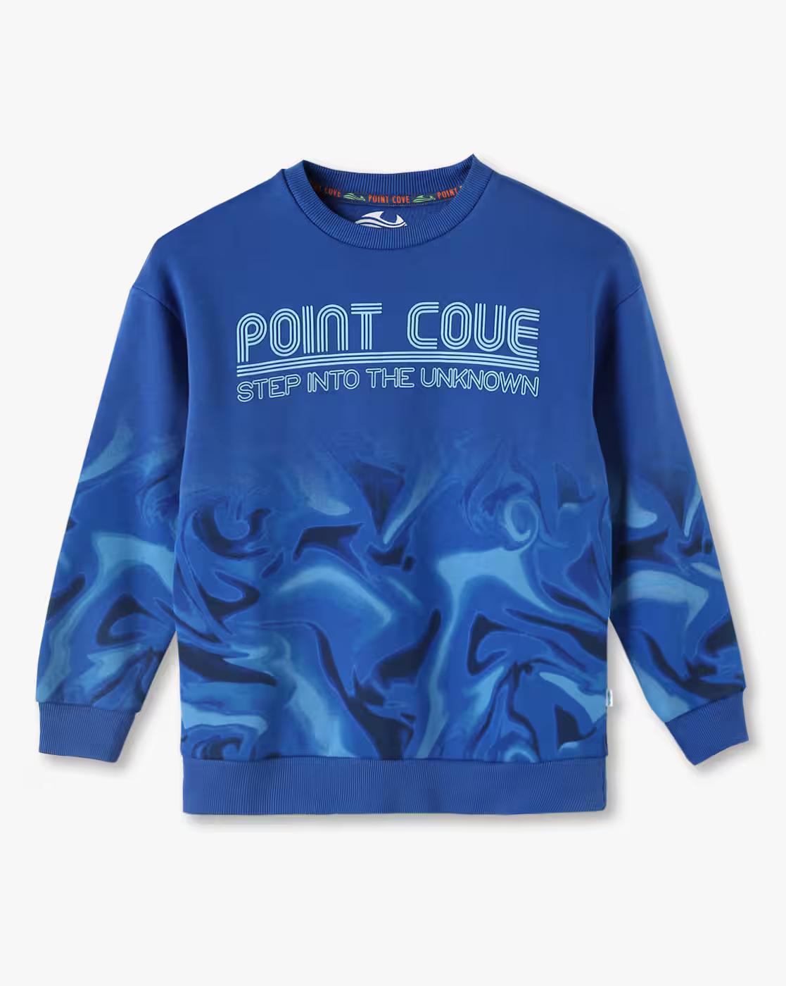 Boys Printed Regular Fit Sweatshirt