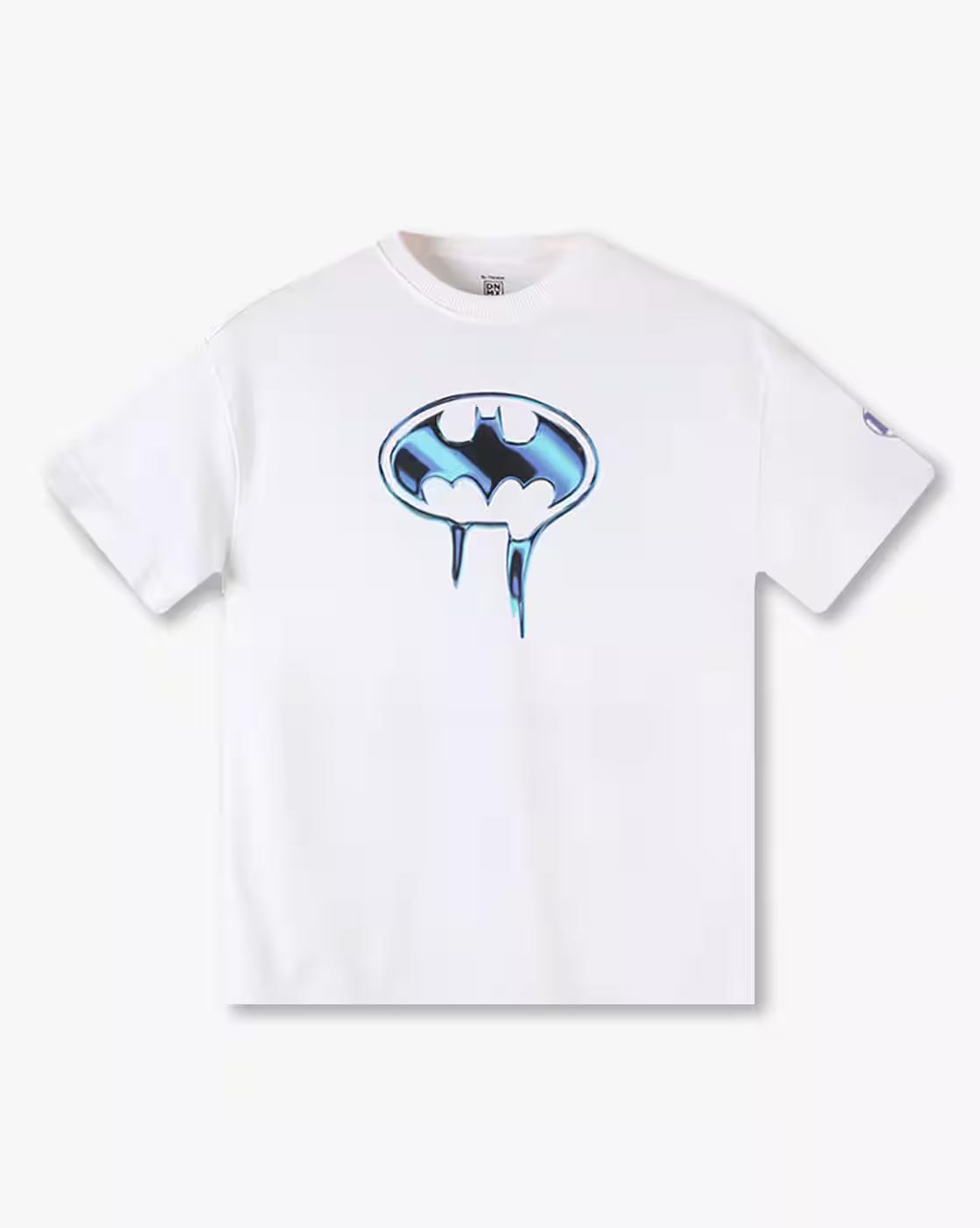 Boys Batman Print Relaxed Fit Crew-Neck T-Shirt