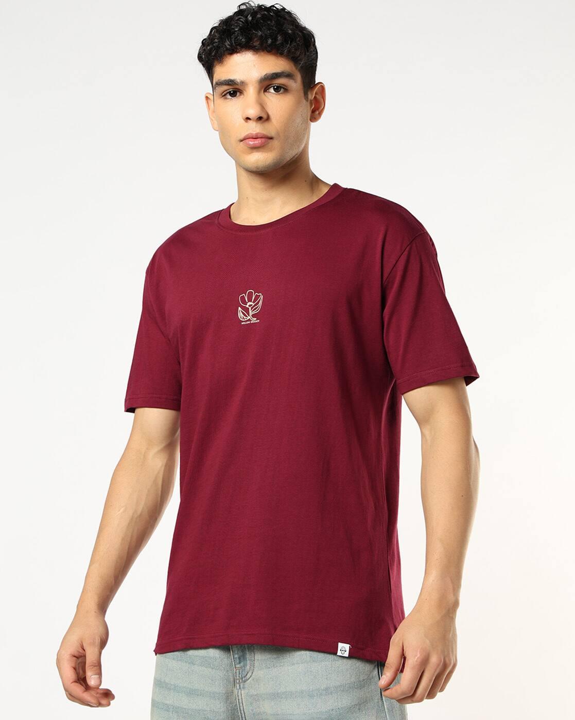 Relaxed Fit Crew-Neck T-Shirt with Graphic Print