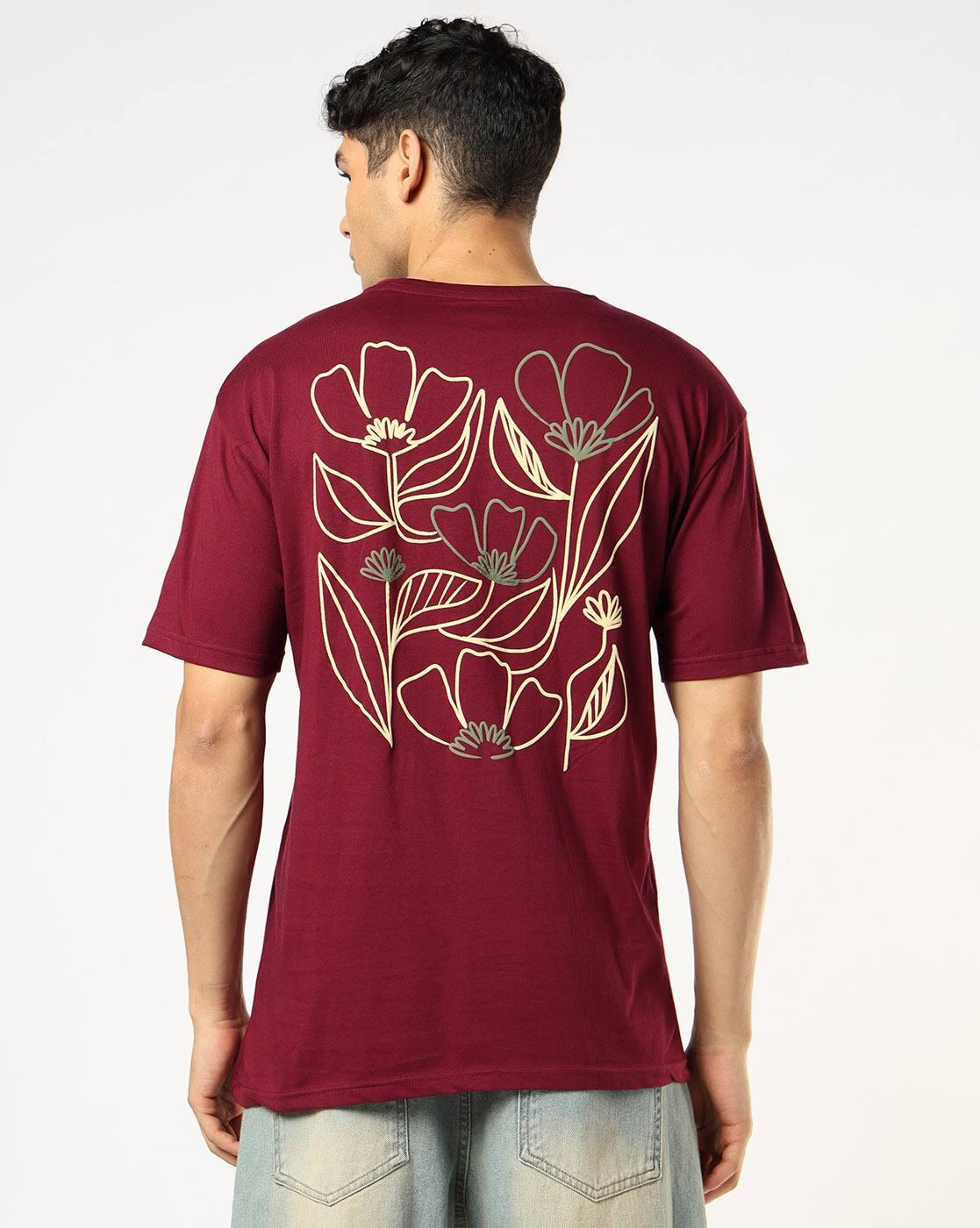 Relaxed Fit Crew-Neck T-Shirt with Graphic Print