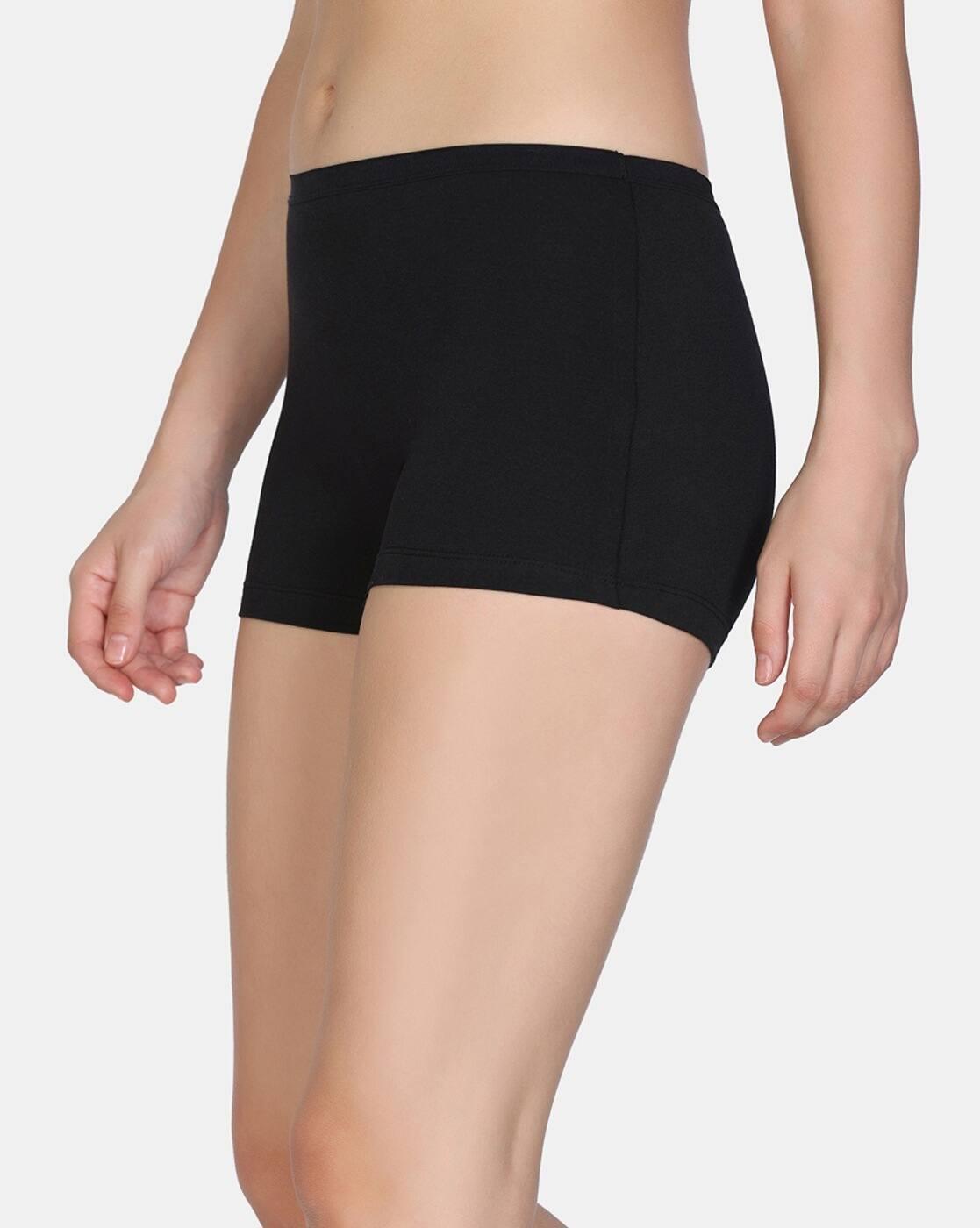 Medium Rise Full Coverage Boyshorts (Pack Of 2)