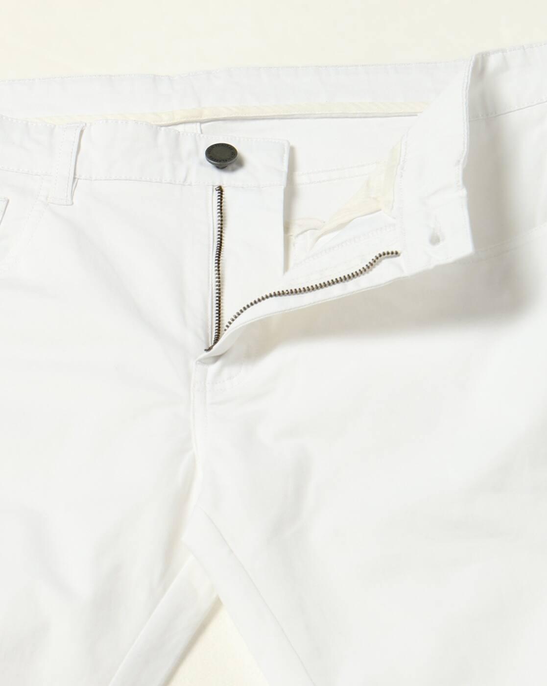 Men Slim Fit Flat-Front Trousers