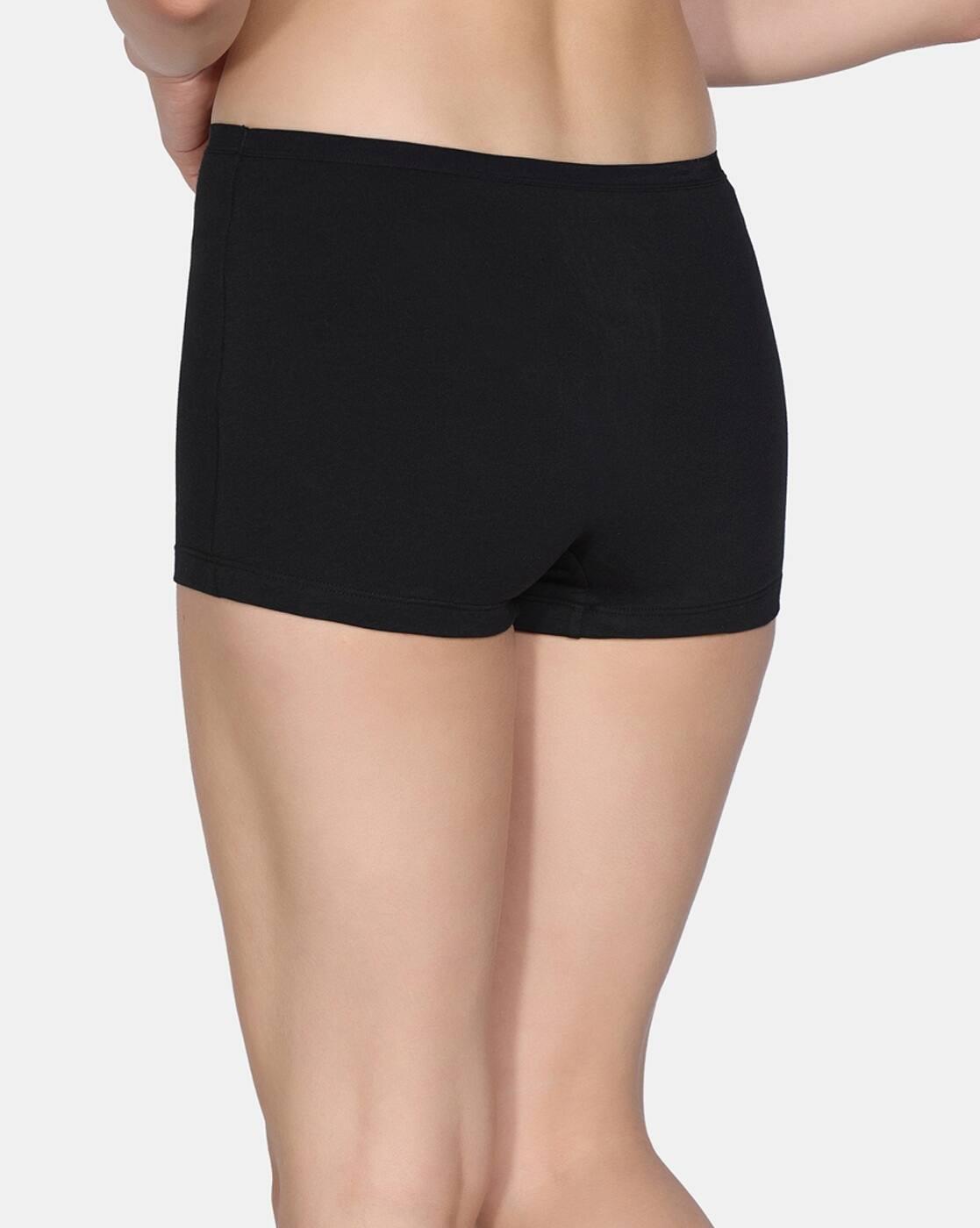 Medium Rise Full Coverage Boyshorts (Pack Of 2)