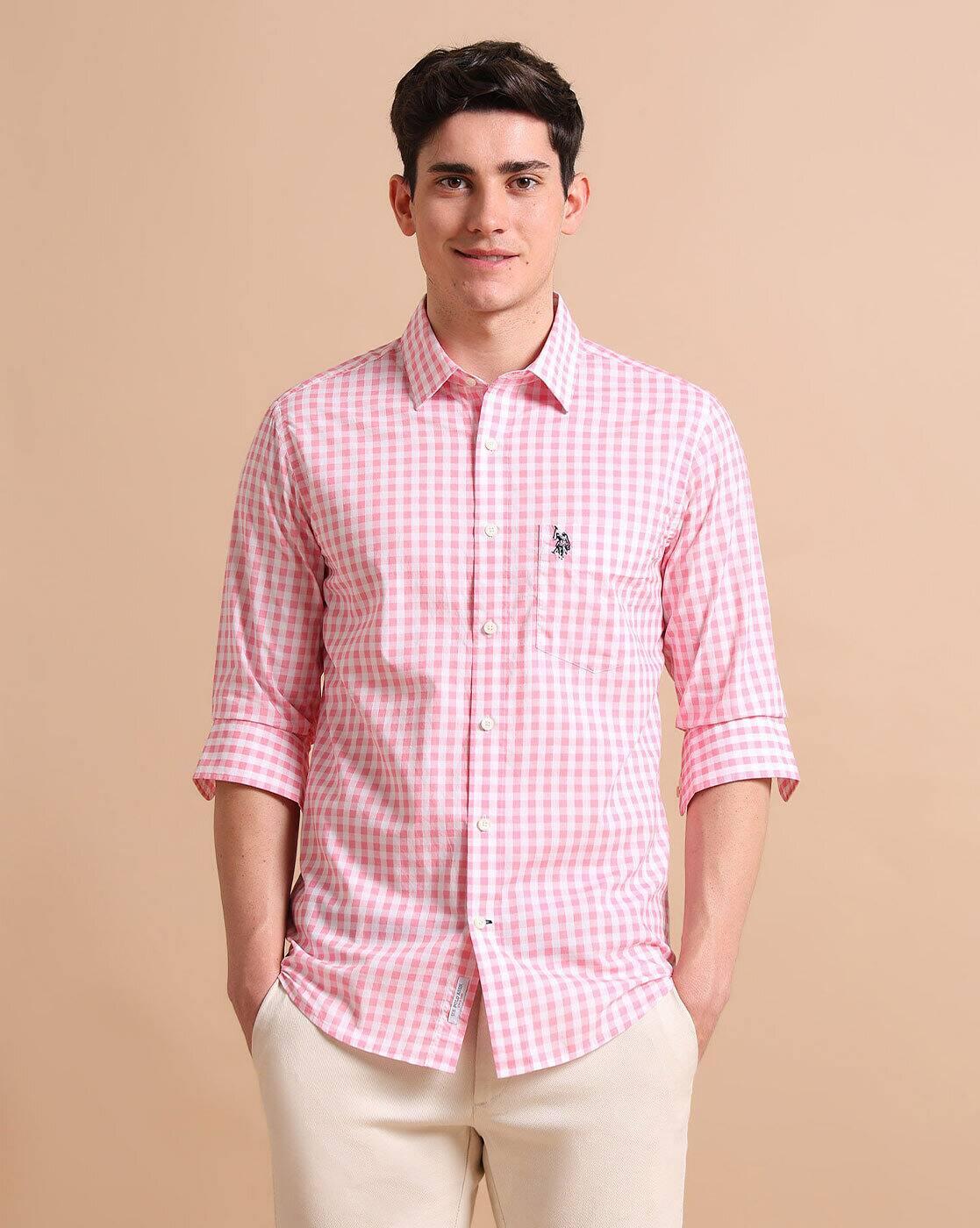 Checked Cotton Shirt