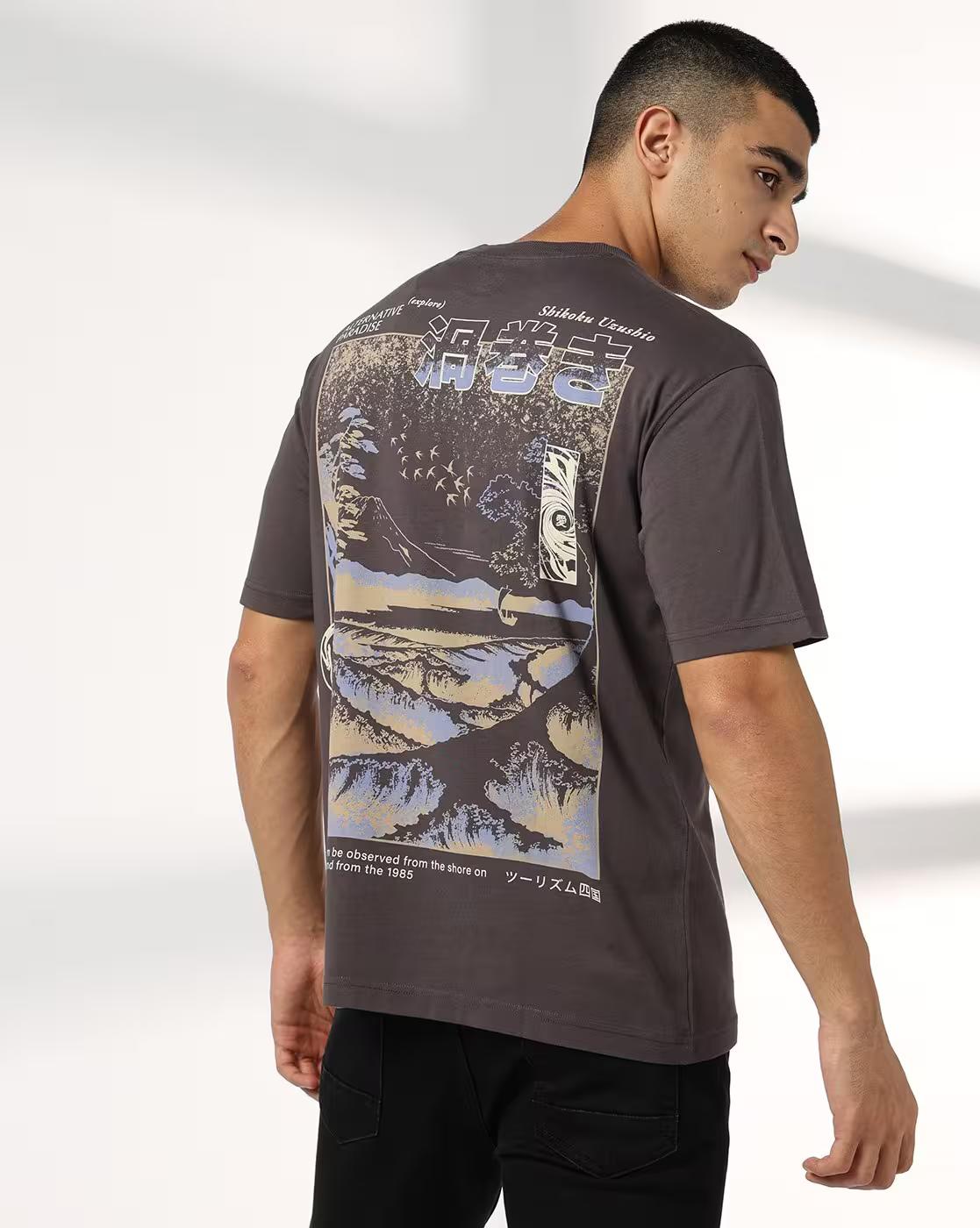 SKIKOKU UZUSHIO, GREY, XL