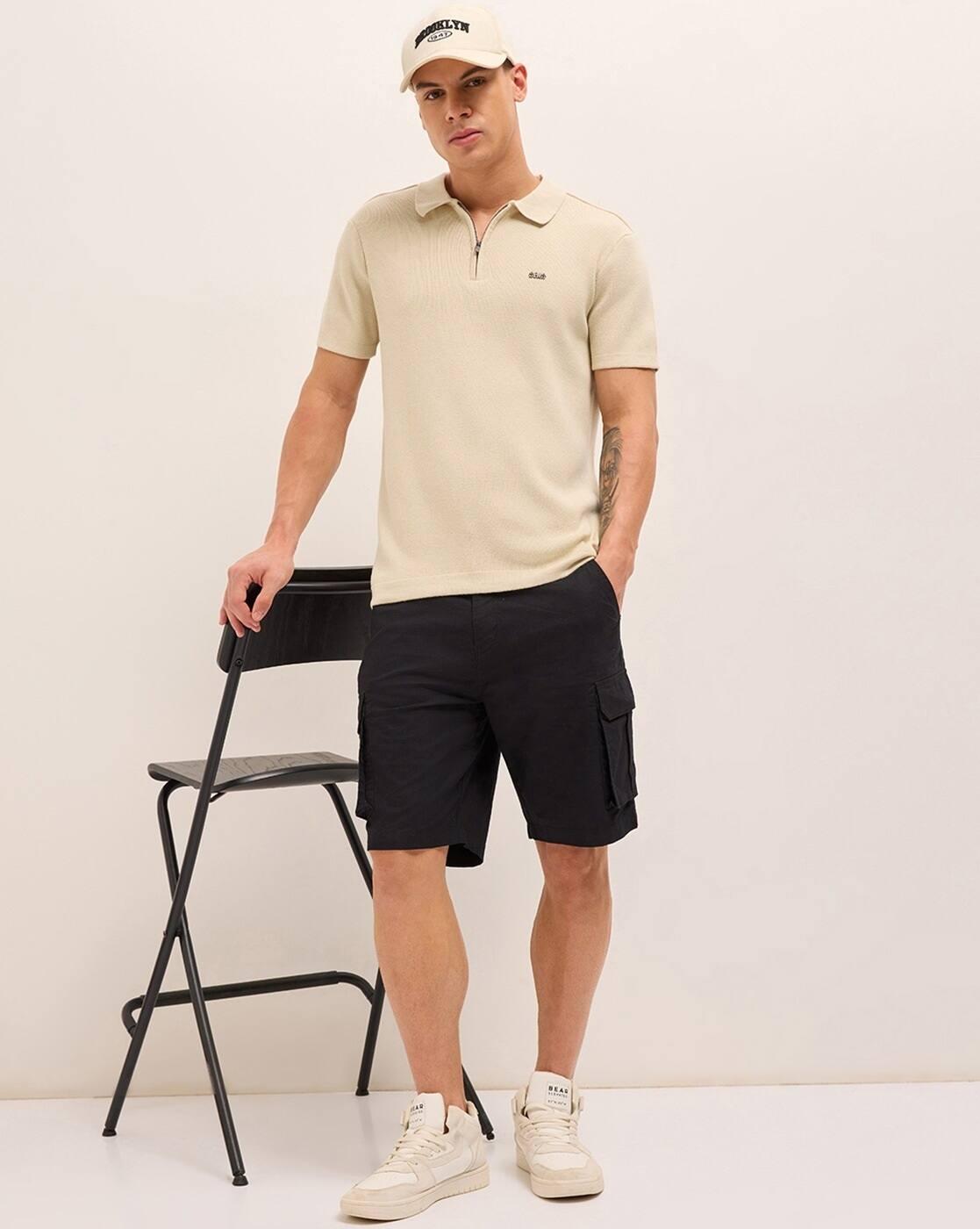Men Regular Fit Polo T-shirt