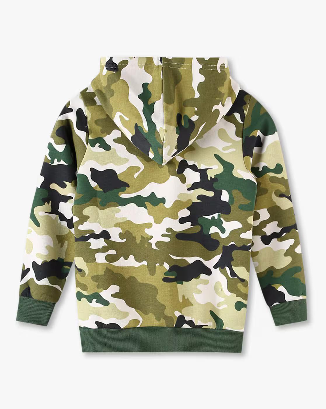 Boys Jurassic World Print Regular Fit Hoodie