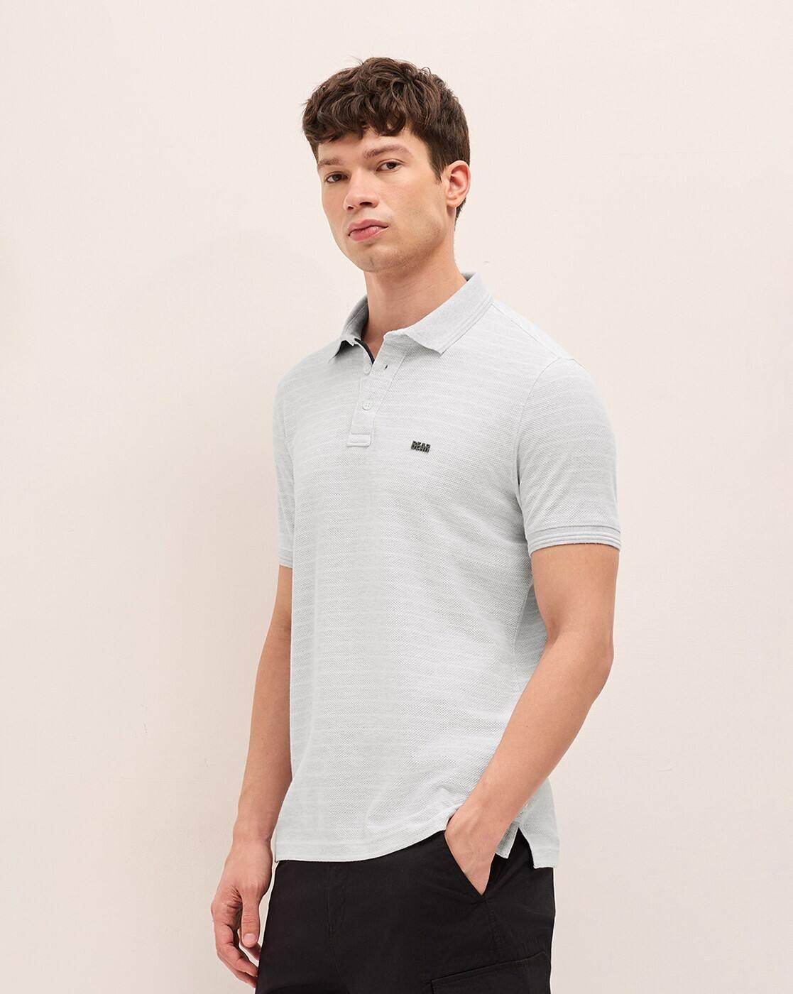 Men Regular Fit Polo T-Shirt