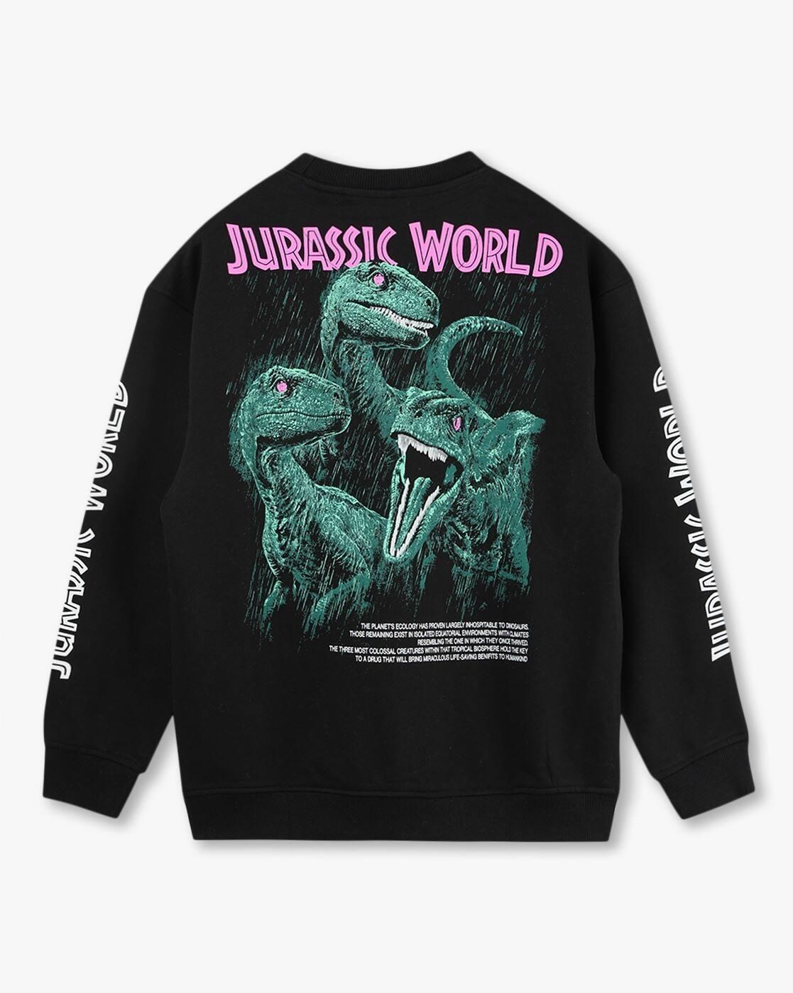 Men Jurassic World Regular Fit Sweatshirt