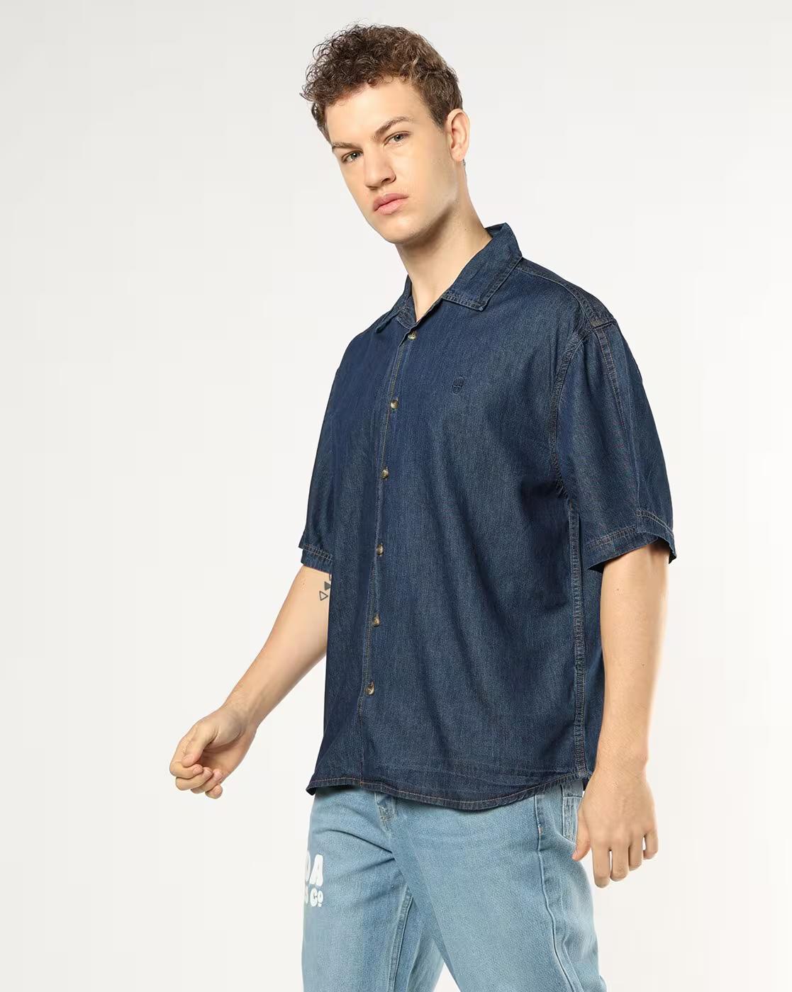 Men Relaxed Fit Classic Shirt