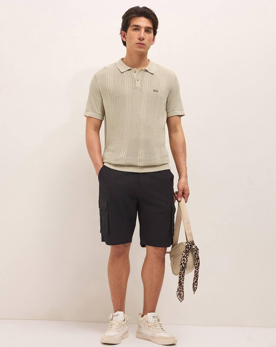 Men Regular Fit Polo T-Shirt
