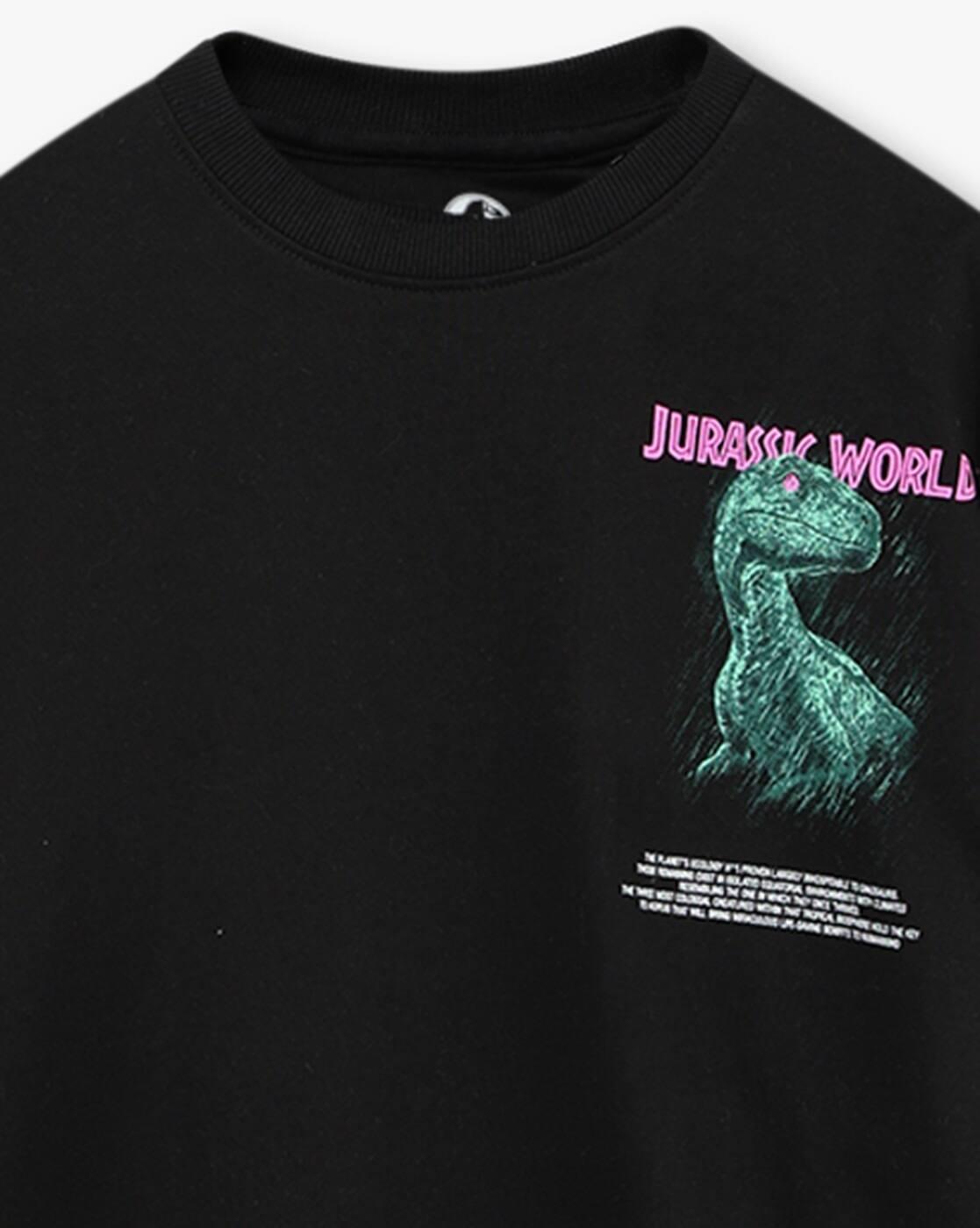 Men Jurassic World Regular Fit Sweatshirt