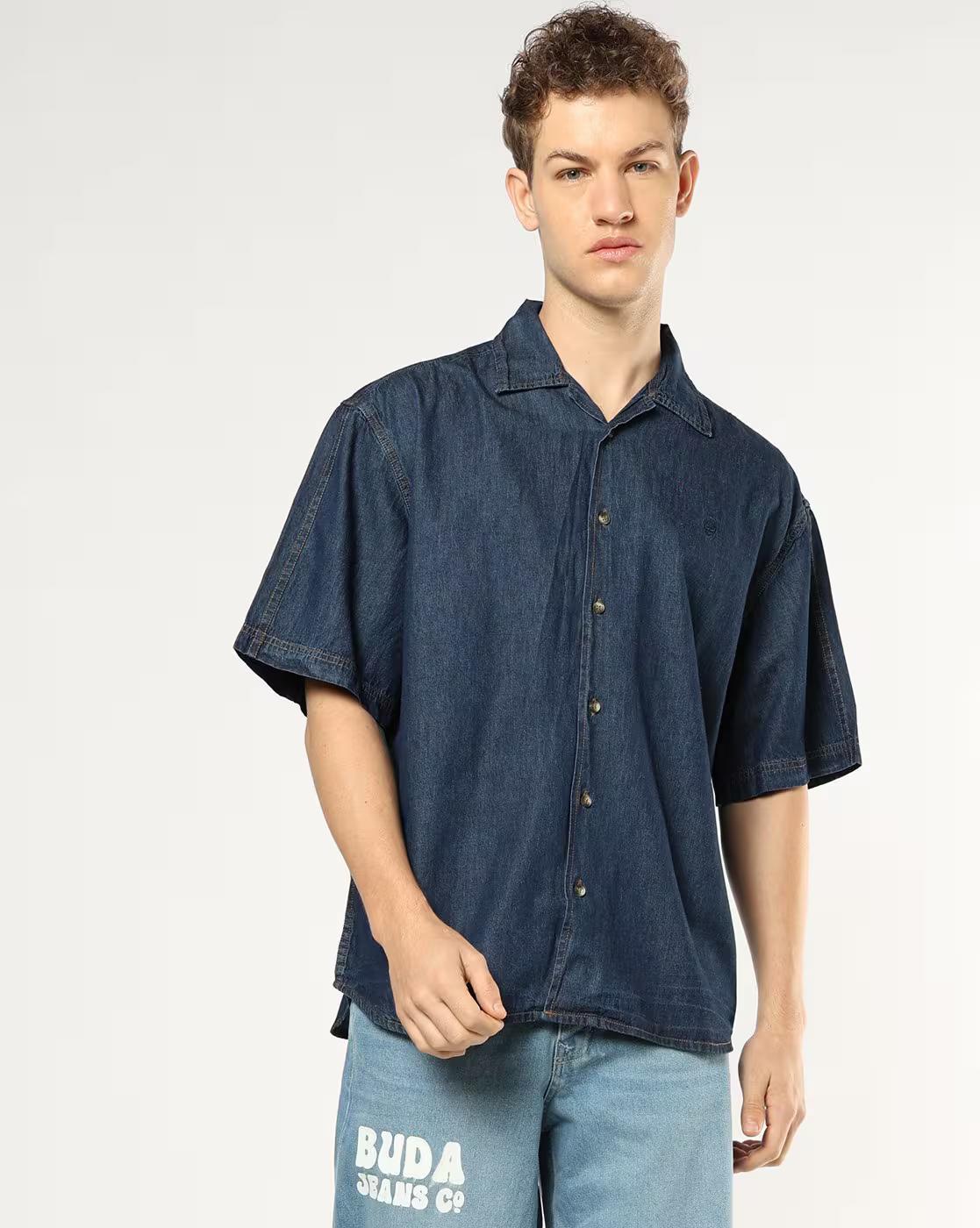 Men Relaxed Fit Classic Shirt