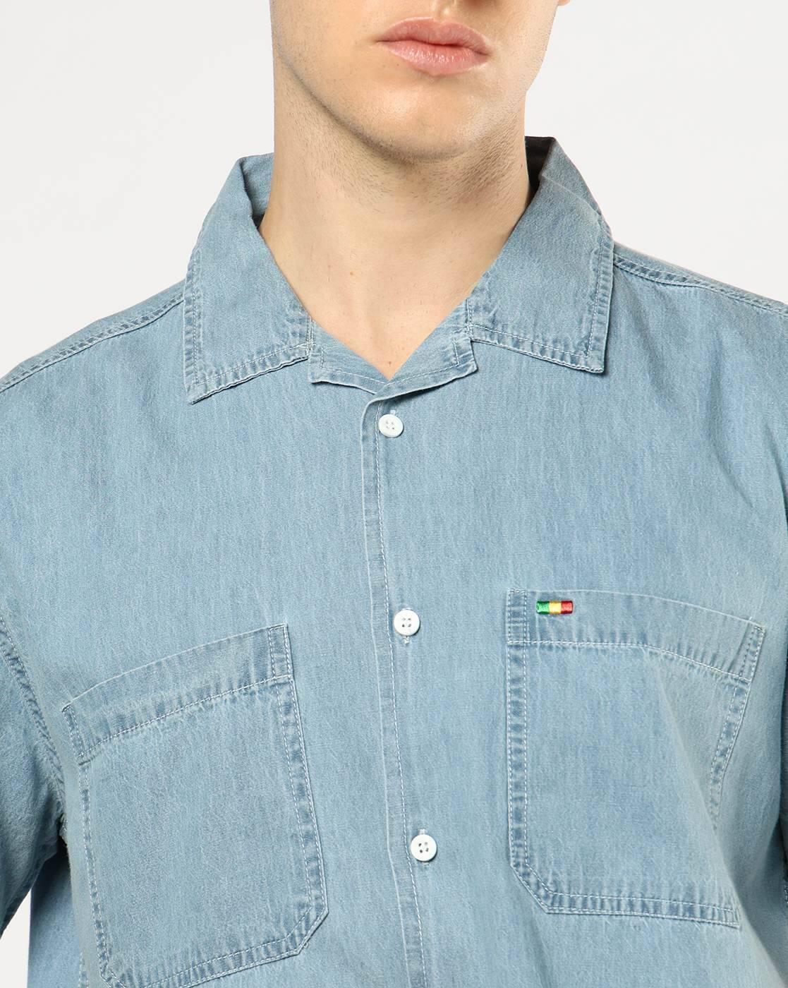 Men Relaxed Fit Classic Shirt